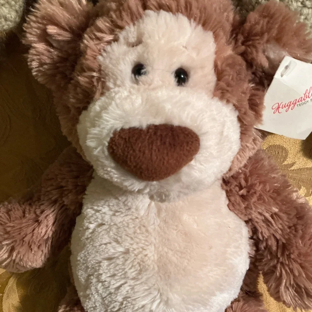 Vintage Grunge huggable teddy bear toy 19 inch